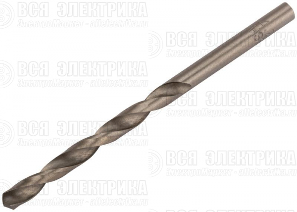 Набор сверл по металлу HSS 4.2мм полированные (блист.2шт) FIT 33809
