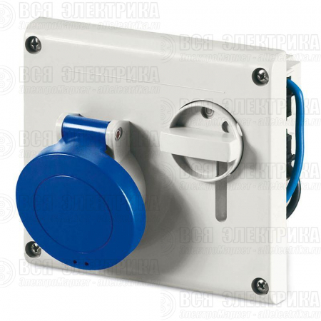 Розетка скрыт. уст. 32А 230В 2P+E IP44 DKC DIS4003283