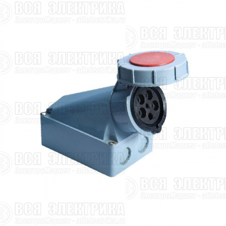 Розетка стационарная наружная 1352 3Р+РЕ+N 63А 380В IP67 PROxima EKF ps-1352-63-380
