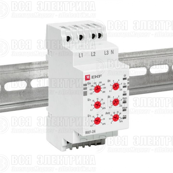 Реле контроля фаз RKF-24 EKF rkf-24