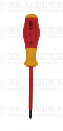 Отвертка диэлектрическая крестовая PH2х100 Felo 91420390
