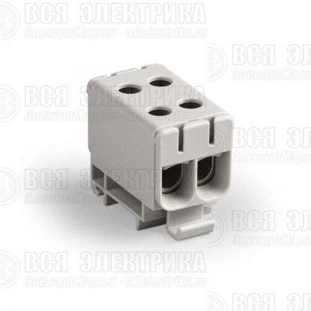Клемма распред. 1п AL 6-50кв.мм CU2.5-50кв.мм сер. ENSTO KE66R