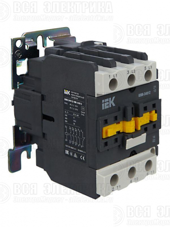 Контактор КМИ-34012 40А 230В/АС3 1НО 1НЗ KARAT IEK KKM31-040-230-11