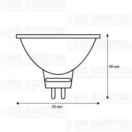 Лампа светодиодная LED7 JCDR/845/GU5.3 7Вт рефлектор матовая 4500К бел. GU5.3 495лм 170-265В Camelion 11657