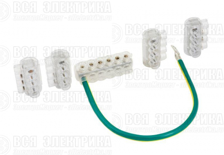 Комплект клеммников SV15 3хKE10.1+1хKE10.3 (Al 10-35/Cu 1.5-25) для сетей уличного освещения PROxima EKF sv-15