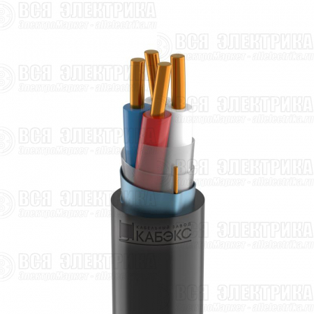 Кабель КВВГЭнг(А)-LS 4х2.5 0.66кВ (м) Кабэкс Т0000063433