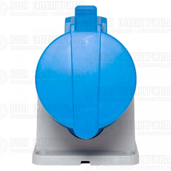 Розетка стационарная наружная 123 2Р+РЕ 32А 220В IP44 PROxima EKF ps-123-32-220-PRO
