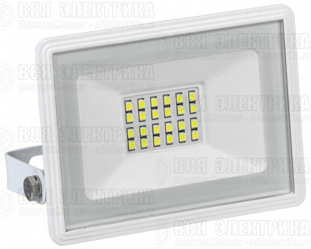 Прожектор светодиодный СДО 06-30 6500К IP65 бел. IEK LPDO601-30-65-K01