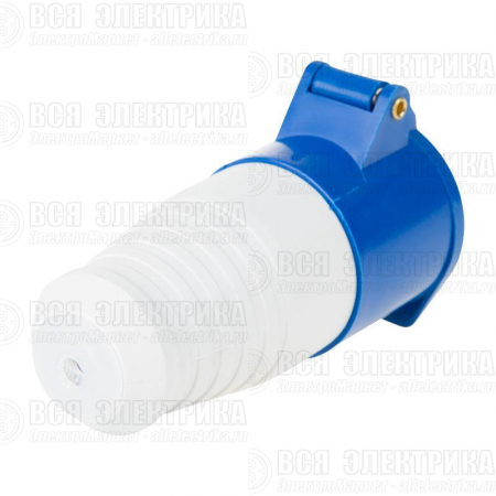 Розетка 213 переносная 2P+PE 16А 220В IP44 Rexant 11-8918