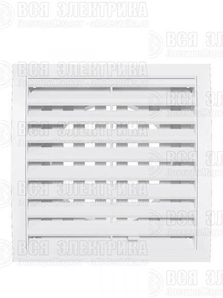 Решетка вентиляционная регулируемая 150х150 с фланцем D100 ERA 1515RRP10F