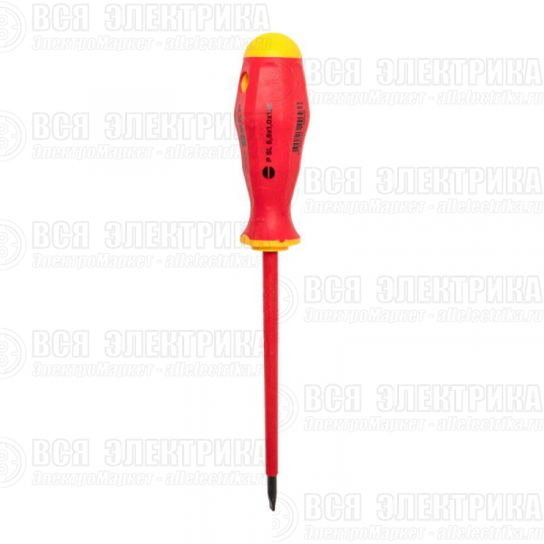 Отвертка Professional SL5.5х1мм VDE 1000В EKF sl-5.5-1-pro-in