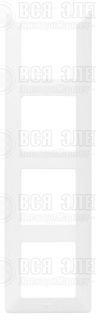 Рамка 4-м Valena Life универсальная бел. Leg 754004