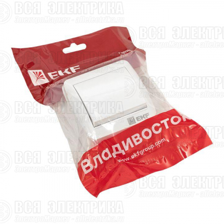 Выключатель ОП Владивосток 10А IP54 бел. PROxima EKF EQR16-021-30-54