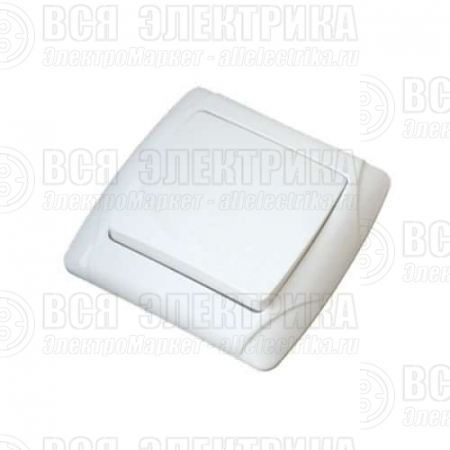 Выключатель 1-кл. СП Маргарита 10А IP20 бел. UNIVersal М0021