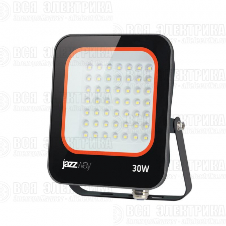Прожектор светодиодный PFL-V 30Вт 6500К IP65 JazzWay 5039711