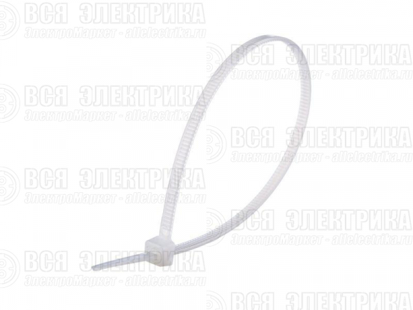 Стяжка кабельная 100х2.5 бел. (уп.100шт) SE IMT10025W