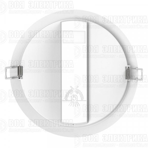 Светильник светодиодный Eco Class Downlight DL 865 WT 13Вт 6500К IP44 1235лм ДВО даунлайт кругл. встраив. ультратонкий LEDVANCE 4058075644250