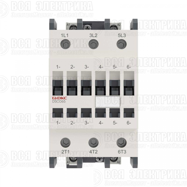 Контактор магнитный YON DSC065 65A 30кВт AC3 3P кат.220В AC YON DSC065-3C00A230