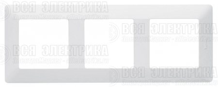 Рамка 3-м Valena Life универсальная бел. Leg 754003