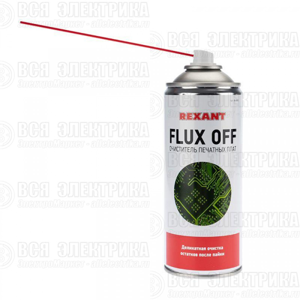 Очиститель печатных плат FLUX OFF 400мл Rexant 85-0003