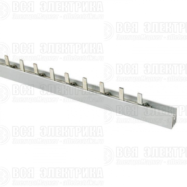 Шина соединительная типа PIN для 2-ф нагр. 100А 54 мод. (дл.1м) EKF pin-02-100