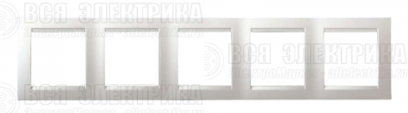 Рамка 5-м Simon15 бел. Simon 1500650-030