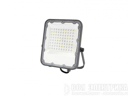 Прожектор светодиодный PFL-S4-50w 6500К 80град. с клапаном IP65 JazzWay 5036420