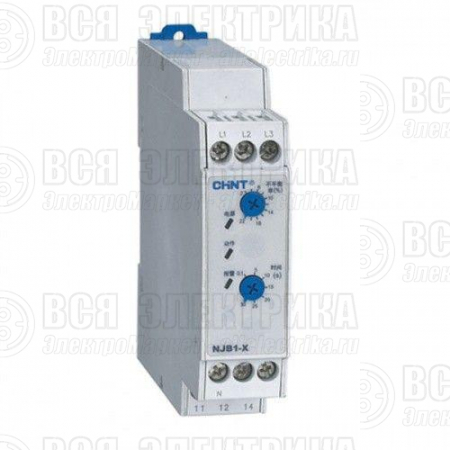 Реле контроля фаз NJB1-X AC 380В CHINT 280021
