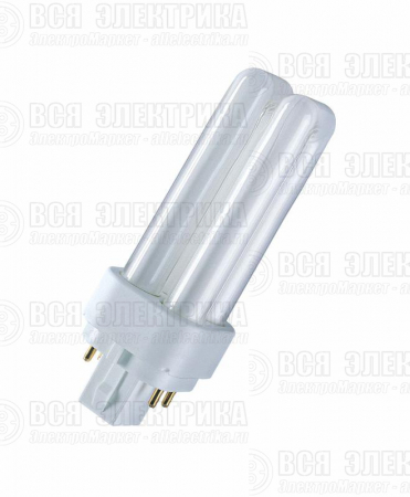 Лампа люминесцентная компакт. DULUX D 13W/827 G24d-1 OSRAM 4050300008127