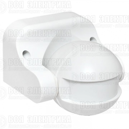 Датчик движения микроволновый MW-702 1200Вт 180град. до 15м IP44 бел. PROxima EKF dd-mw-702