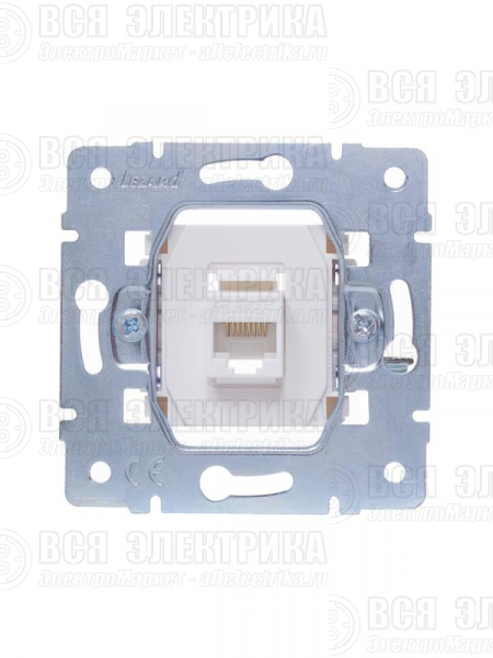 Розетка компьютерная 1-м СП Vesna механизм крем. LEZARD 742-0388-139