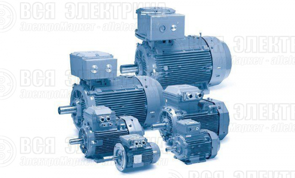 Электродвигатель M2AA 80 A IE1 0.75кВт 3000об/мин IMB5 ABB 3GAA081001-BSE