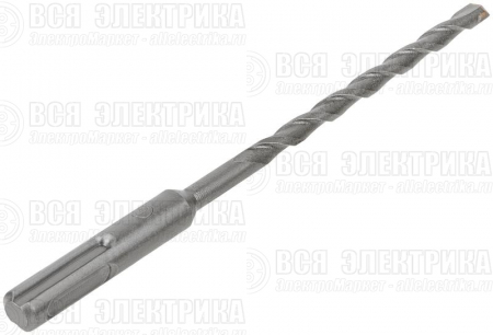 Бур по бетону SDS PLUS 6х160мм син. корпус FIT 33213