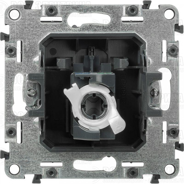 Розетка компьютерная 1-м Valena Allure RJ45 кат.5E UTP с лицев. панелью механизм антрацит Leg 753950