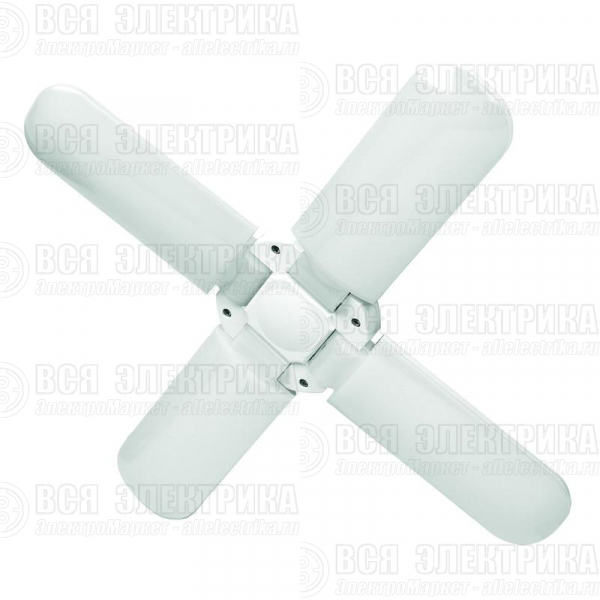 Лампа светодиодная LED-P65-32W/SPSB/E27/FR/P4 PLP32WH 32Вт P65 лепестковая матовая E27 для растений спектр для рассады и цветения (упак. картон) Uniel UL-00007408