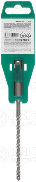 Бур по бетону SDS PLUS с двойн. резьбой 6.5х160мм FIT 32909
