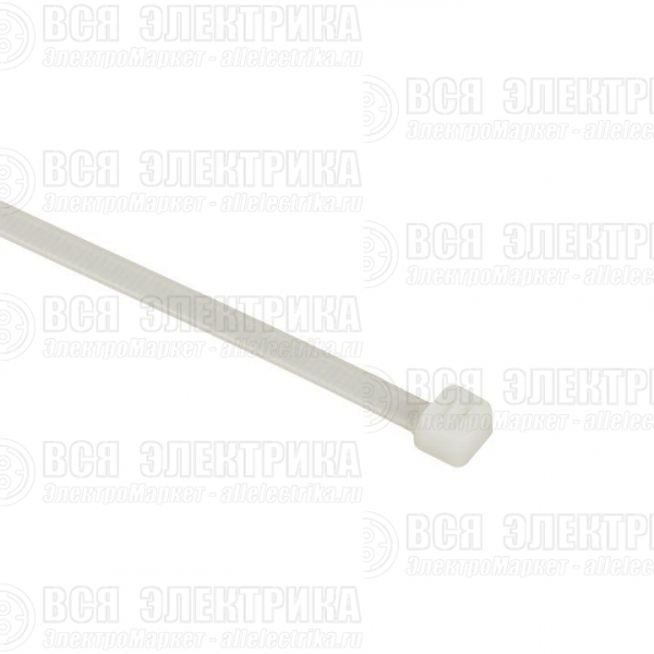 Хомут кабельный 4.8х150 нейл. бел. (уп.100шт) EKF plc-c-4.8x150