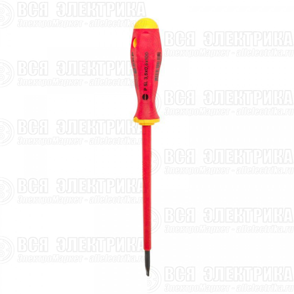 Отвертка Professional SL3.5х0.6мм VDE 1000В EKF sl-3.5-0.6-pro-in