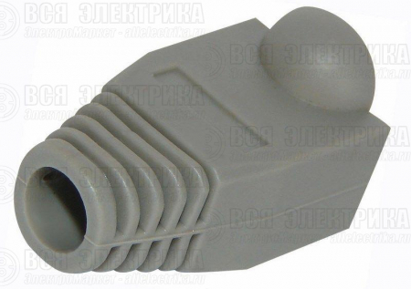 Колпачок на джек RJ45 сер. (уп.100шт) Rexant 05-1208